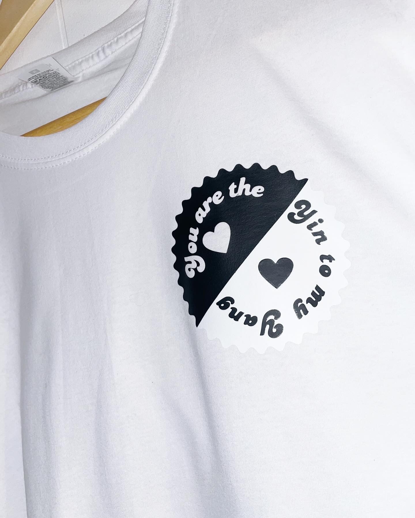 Yin to my yang t-shirt
