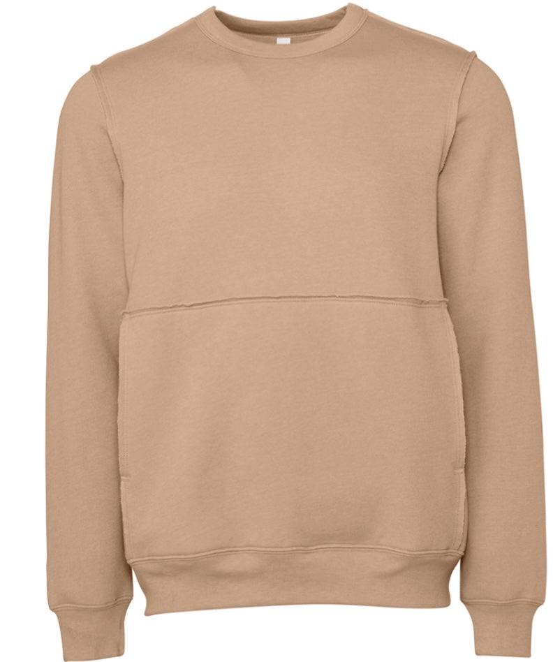 Personalised oversized adult unisex sweatshirt (with pocket)