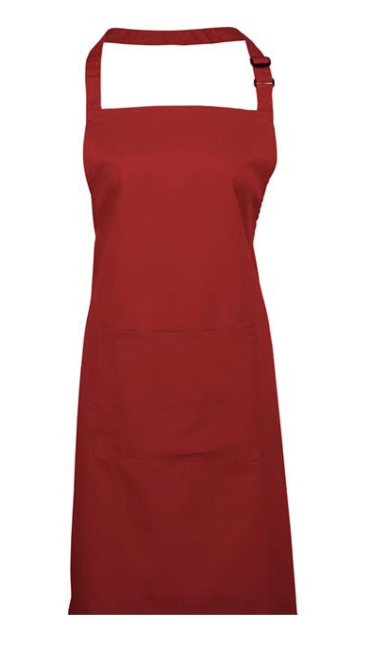 Personalised apron with pocket