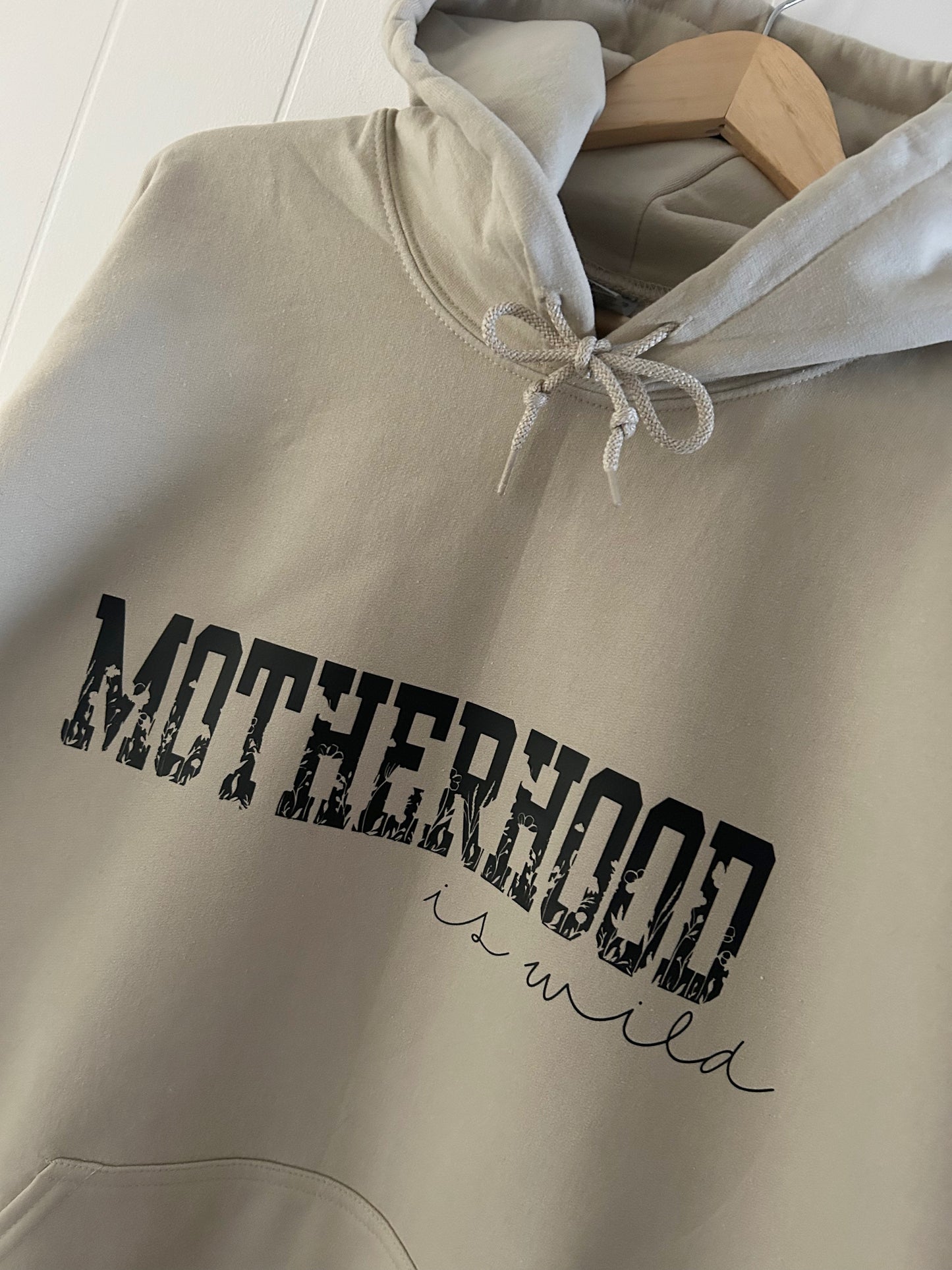 Motherhood hoodie WILDFLOWERS DESIGN