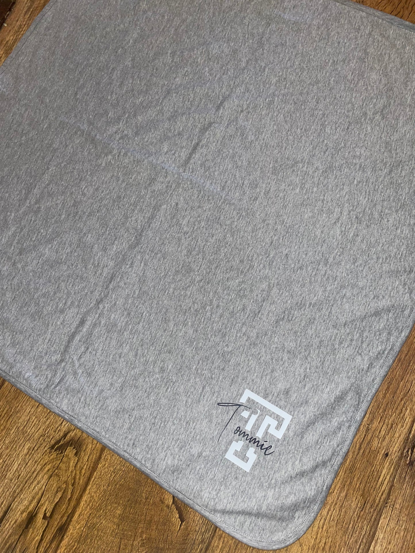 Personalised cotton baby blankets