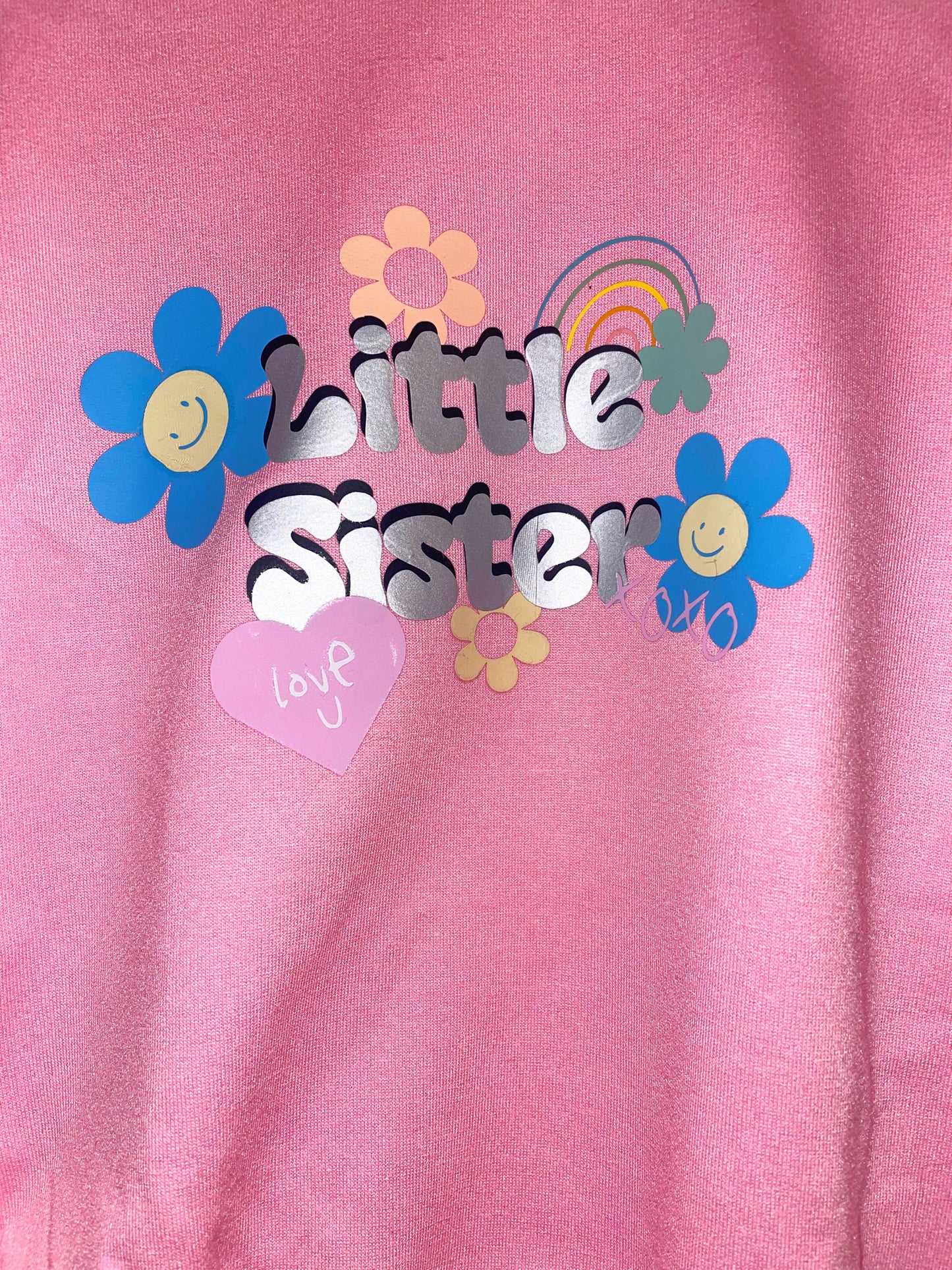 Little Sister Love romper sweater