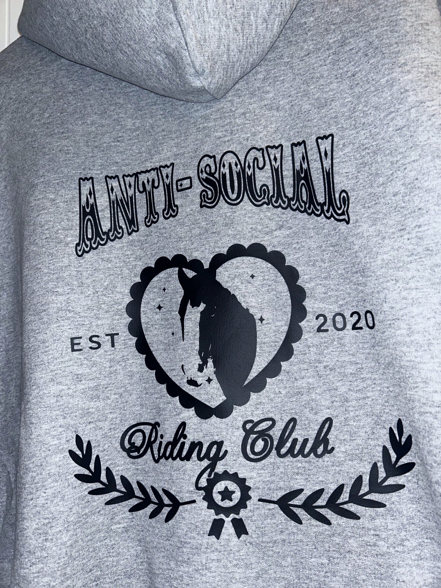 Anit-Social Riding Club hoodie