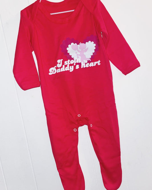 Stole Daddy’s heart babygrow