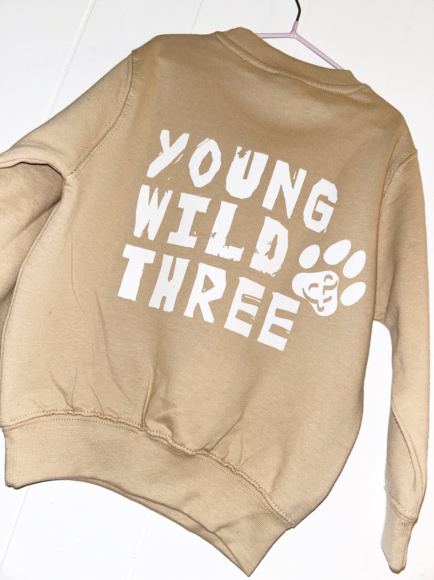Young Wild & Three kids sweatshirt