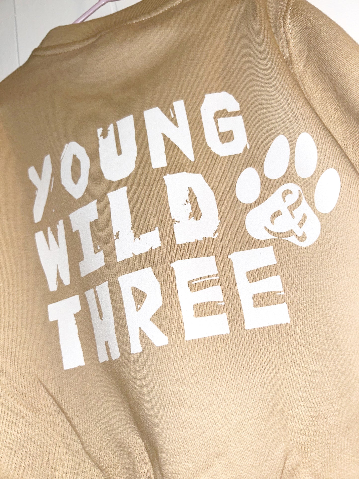 Young Wild & Three kids sweatshirt