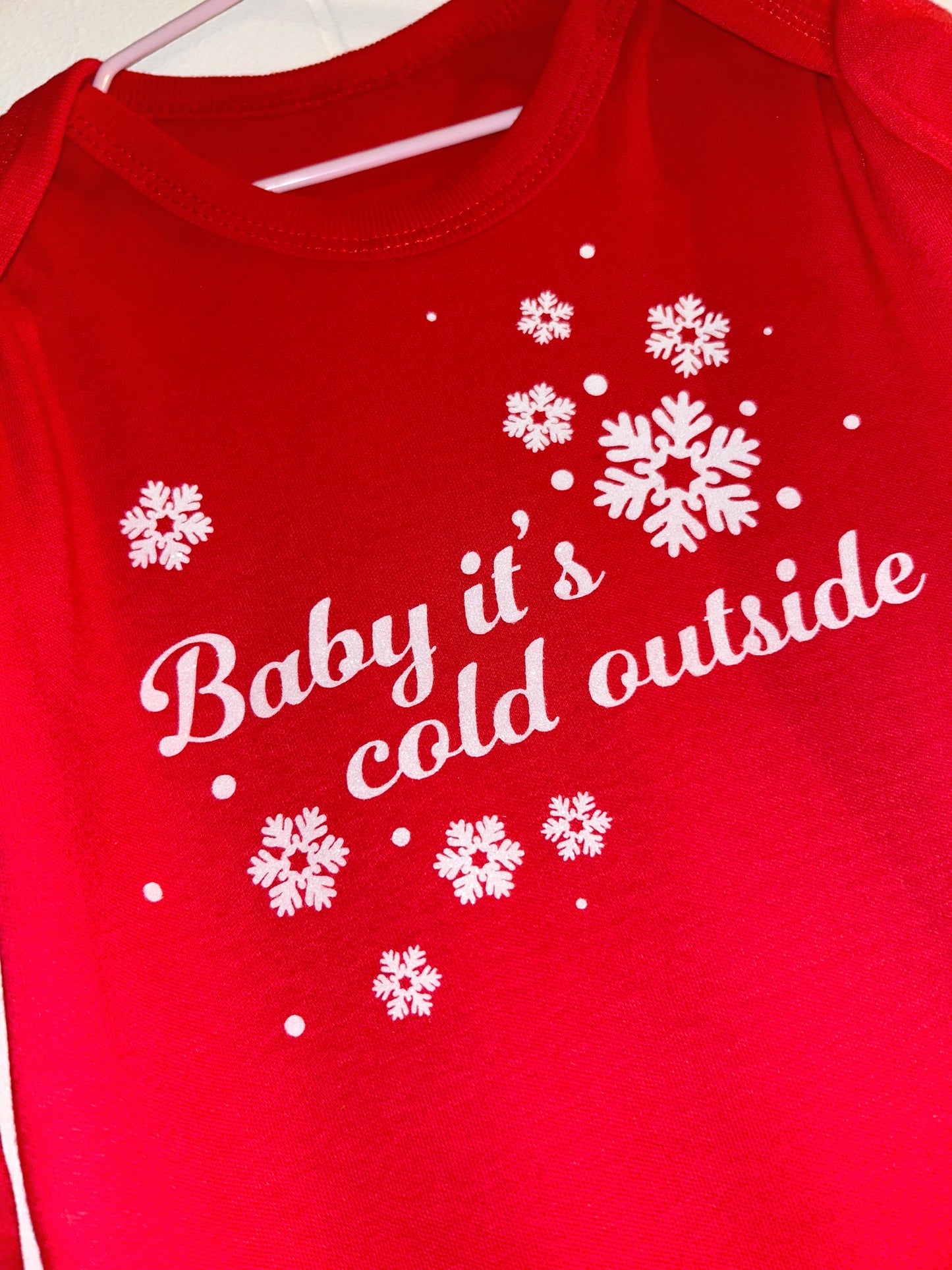 Baby It’s Cold Outside babygrow