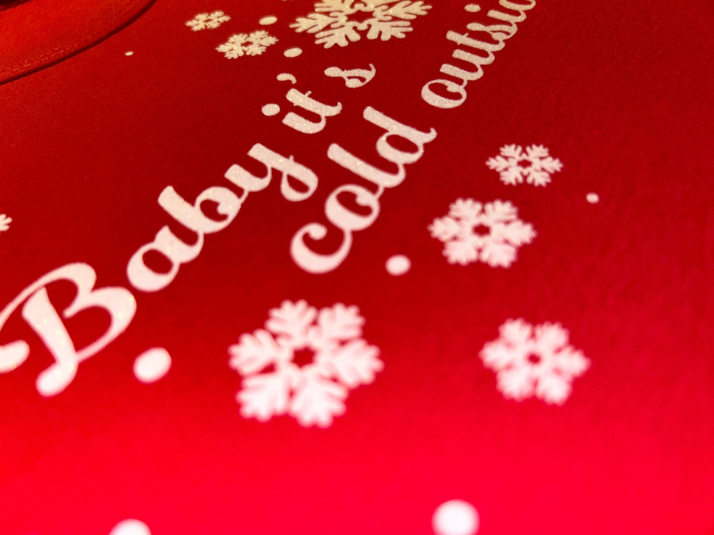 Baby It’s Cold Outside babygrow