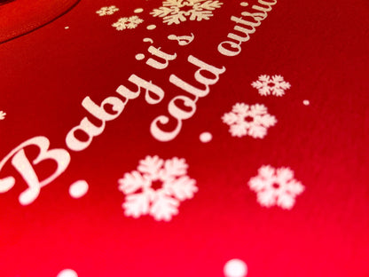 Baby It’s Cold Outside babygrow