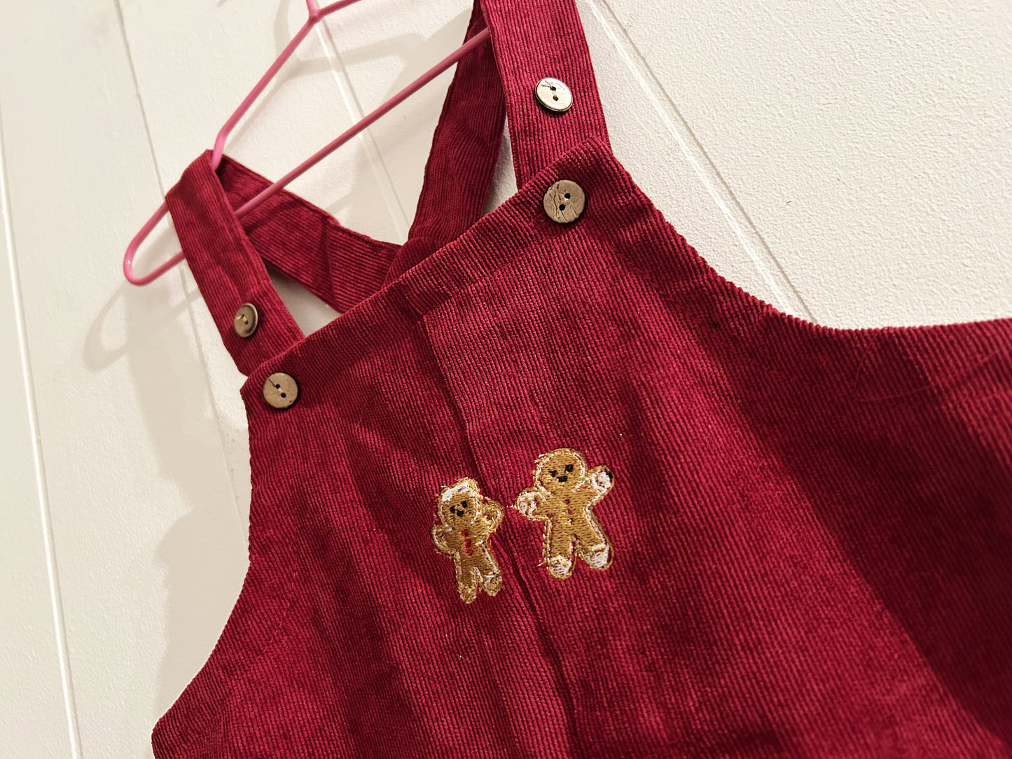 Gingerbread Dungarees