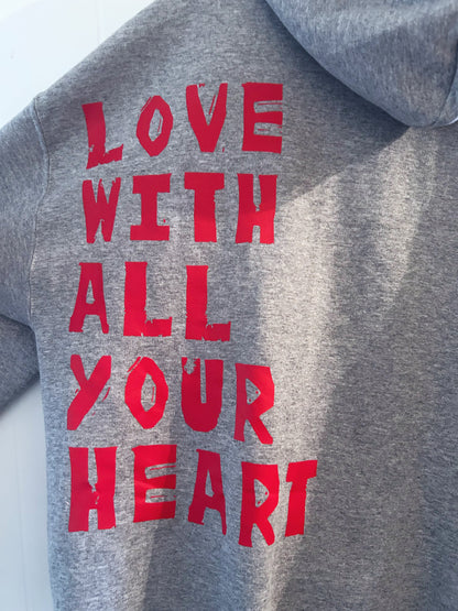 Love With All Your Heart hoodie