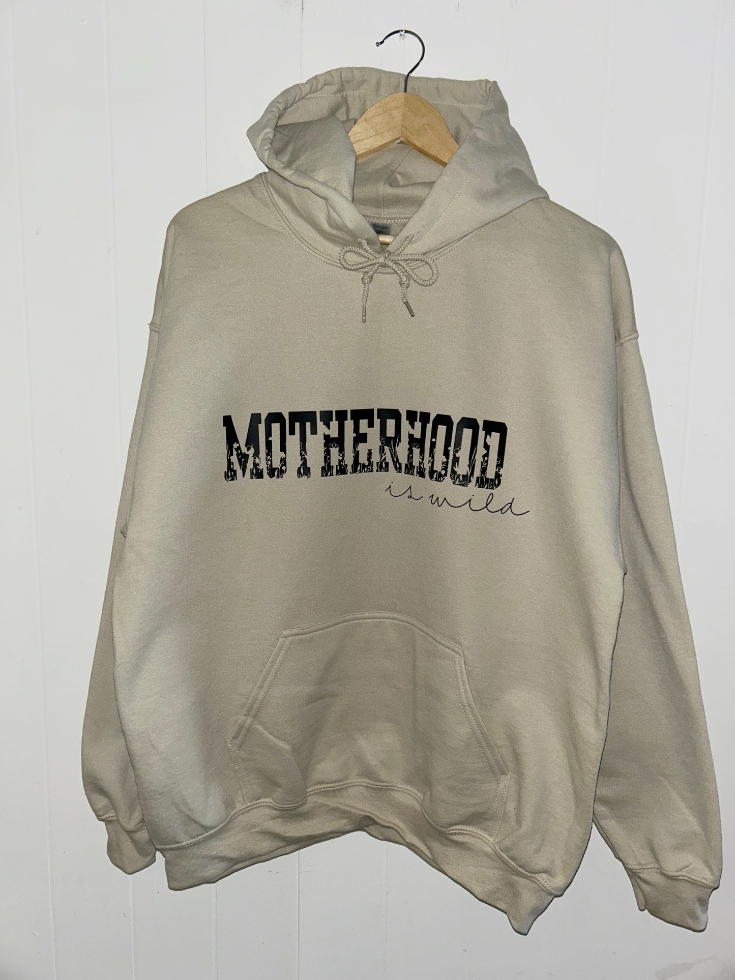 Motherhood hoodie WILDFLOWERS DESIGN