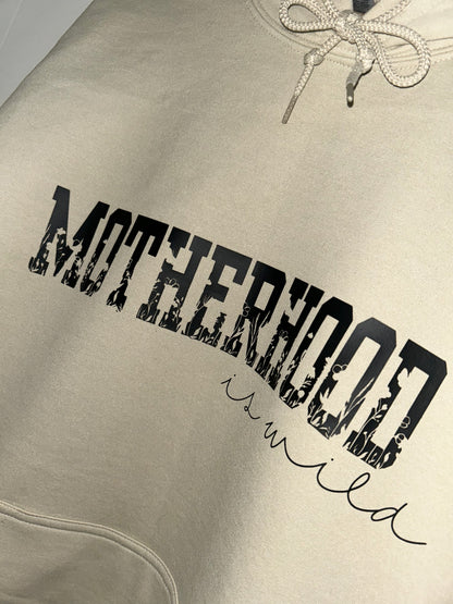 Motherhood hoodie WILDFLOWERS DESIGN